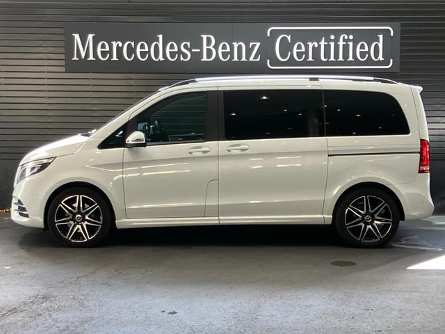 Ｖクラス Ｖ２２０ｄ　アバンギャルド　ＡＭＧライン　認定中古車２年保証／弊社お下取り車両／ＡＭＧライン／アンビエントライト／電動リアゲート／本革シート／前席シートヒーター／両側電動スライドドア／３列シート／分割式リアゲート／ＭＢＵＸナビゲーションシステ（2枚目）
