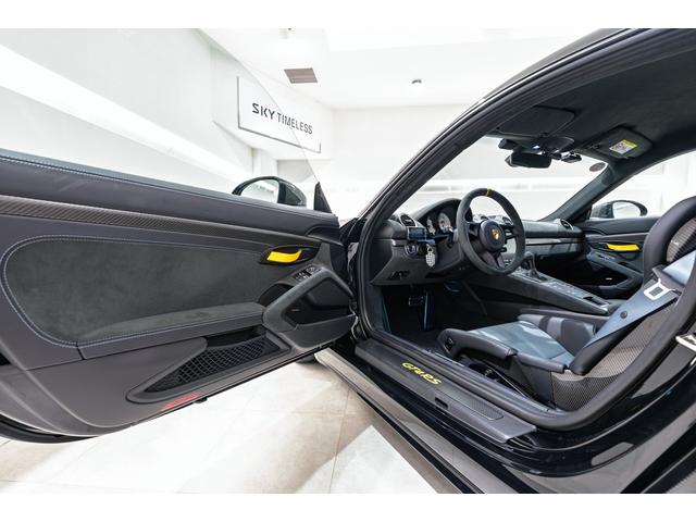718ケイマン 718ケイマンGT4 RS PDK ヴァイザッハP スポーツクロノPKG PCCB フロントリフティング OP21インチAW スポエキ 純正ナビ バックカメラ BOSEサウンド カーボンインテリア(6枚目)