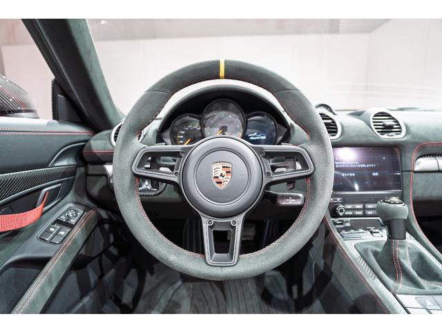 ７１８スパイダー ７１８スパイダーＲＳ　ヴァイザッハＰＫＧ　ＰＣＣＢ　Ｆリフト　スポーツエグゾーストシステム　パークアシスト（前後）＋バックカメラ　ＬＥＤライティングシステム　カーボンフロントリッド（一部エクステリアカラー塗装）（5枚目）