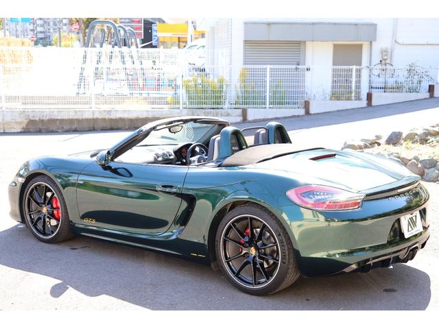 ボクスター ボクスターＧＴＳ　弊社下取　２０２３年５月弊社施工緑ラッピング　元色白　ヒーター　パドル　ＰＡＳＭ　バックカメラ（14枚目）