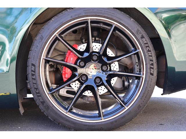 ボクスター ボクスターＧＴＳ　弊社下取　２０２３年５月弊社施工緑ラッピング　元色白　ヒーター　パドル　ＰＡＳＭ　バックカメラ（25枚目）