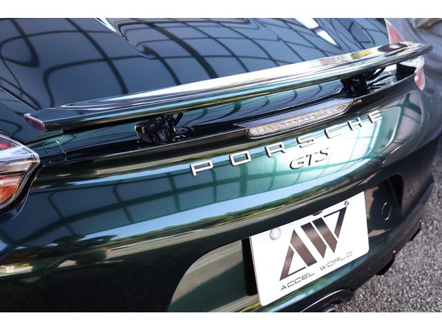 ボクスター ボクスターＧＴＳ　弊社下取　２０２３年５月弊社施工緑ラッピング　元色白　ヒーター　パドル　ＰＡＳＭ　バックカメラ（27枚目）