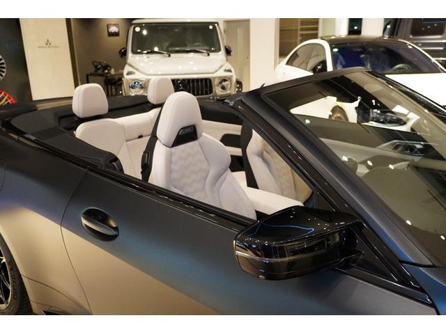 Ｍ４ Ｍ４カブリオレ　コンペティション　Ｍ　ｘＤｒｉｖｅ　ワンオーナー　ＯＰスペシャルカラーマットブラック　内装色アイボリーホワイトレザー　シートヒーター　ベンチレーション（4枚目）