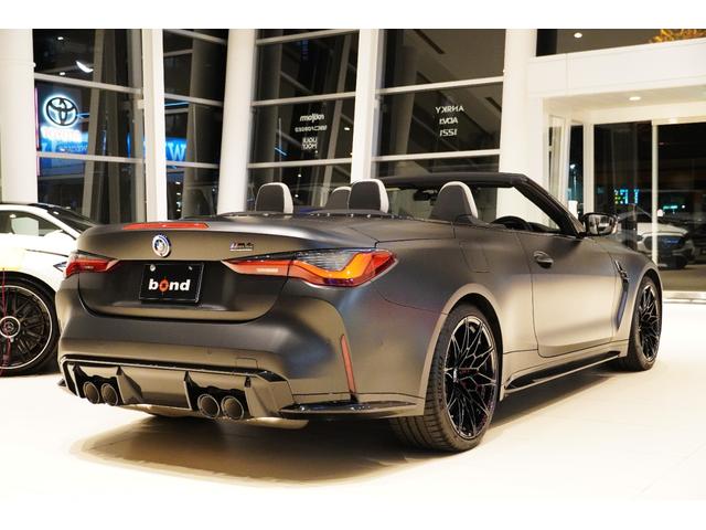 Ｍ４ Ｍ４カブリオレ　コンペティション　Ｍ　ｘＤｒｉｖｅ　ワンオーナー　ＯＰスペシャルカラーマットブラック　内装色アイボリーホワイトレザー　シートヒーター　ベンチレーション（9枚目）
