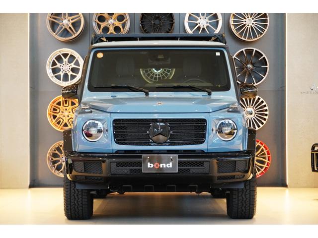 Gクラス G400d 左ハンドル プロフェッショナルエディション 限定50台 ワンオーナー 走行1600キロ シートヒーター ベンチレーション サンルーフ アダプティブダンピングシステム ラグジュアリーP(2枚目)