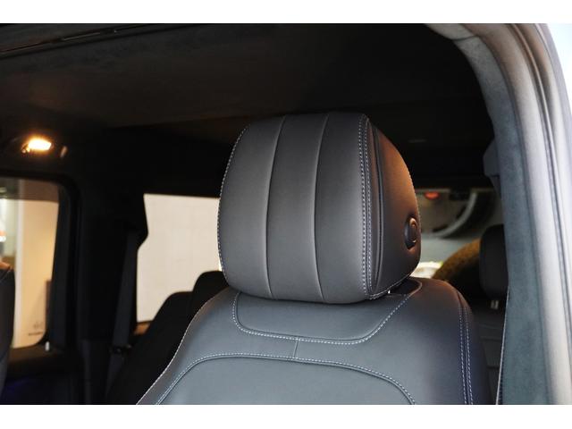 Gクラス G400d 左ハンドル プロフェッショナルエディション 限定50台 ワンオーナー 走行1600キロ シートヒーター ベンチレーション サンルーフ アダプティブダンピングシステム ラグジュアリーP(64枚目)