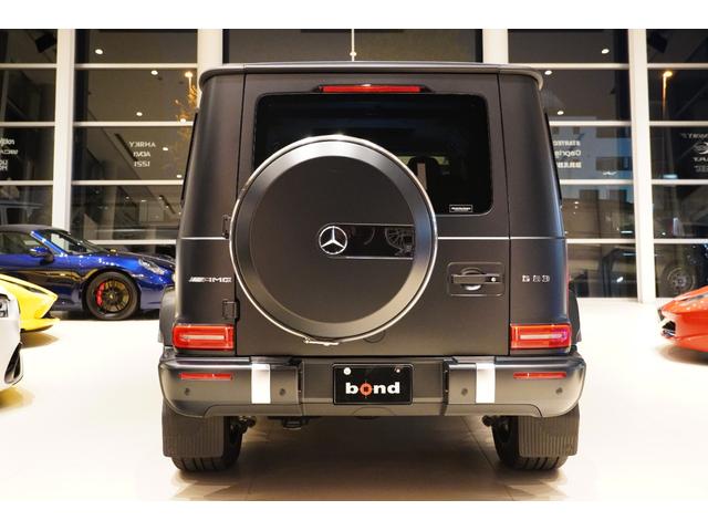 Gクラス G63 電動サイドステップ Gmanufakturプログラムプラス/インテリアプラスPKG マットブラック21インチAMG5ツインスポークAW Gmanufakturボディーカラー(マグノナイトブラック)(10枚目)