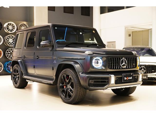 Gクラス G63 電動サイドステップ Gmanufakturプログラムプラス/インテリアプラスPKG マットブラック21インチAMG5ツインスポークAW Gmanufakturボディーカラー(マグノナイトブラック)(31枚目)