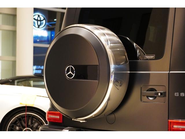 Gクラス G63 電動サイドステップ Gmanufakturプログラムプラス/インテリアプラスPKG マットブラック21インチAMG5ツインスポークAW Gmanufakturボディーカラー(マグノナイトブラック)(45枚目)
