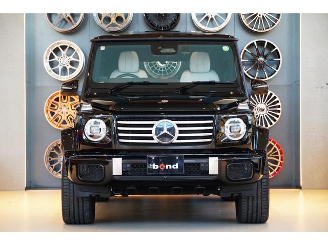 Gクラス G450d ローンチエディション ワンオーナー ホワイトレザー AMGラインパッケージ manufakturボディー同色スペアタイヤリング manufakturプログラムプラス(2枚目)