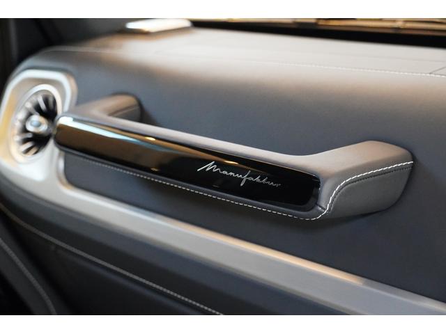 Gクラス G450d ローンチエディション ワンオーナー ホワイトレザー AMGラインパッケージ manufakturボディー同色スペアタイヤリング manufakturプログラムプラス(18枚目)