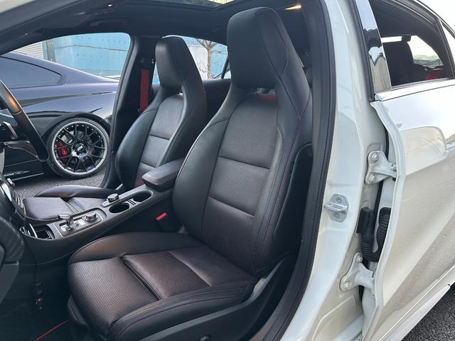 Ａクラス Ａ４５　４マチック　１年距離無制限保証／パノラマＳＲ／１８インチＡＷ／黒本革／レーダーセーフティー／シートヒーター／パドルシフト／パナメリカーナグリル／Ｂｌｕｅｔｏｏｔｈ／バックカメラ／ディストロニック／レッドキャリパー（41枚目）