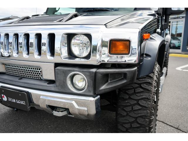 ハマーH2 2005モデル 左ハンドル ブレンボキャリパー ブルガリ時計 E &Gオーバーフェンダー 黒本革シート シートヒータ パワーシート BOSEサウンド 3列シート CARFAX付 FUEL20AW(26枚目)