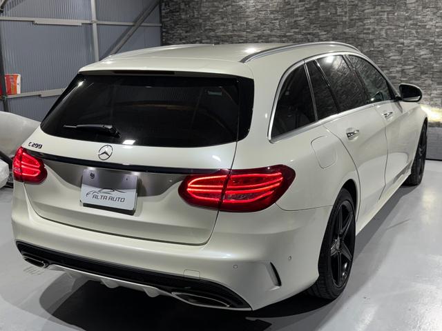 Cクラスステーションワゴン C200 ステーションワゴン スポーツ本革仕様 全国保証/パナメリカーナグリル/ブルメスター/赤革パワーシート/純正ナビ/フルセグ/Bluetooth/バックカメラ/ETC/パワーバックドア/クルコン/レーンキープ/クリアランスソナー/アンビエント(17枚目)