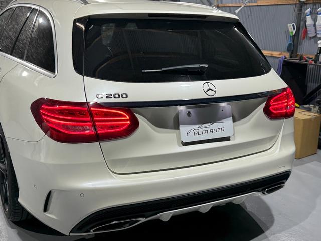 Cクラスステーションワゴン C200 ステーションワゴン スポーツ本革仕様 全国保証/パナメリカーナグリル/ブルメスター/赤革パワーシート/純正ナビ/フルセグ/Bluetooth/バックカメラ/ETC/パワーバックドア/クルコン/レーンキープ/クリアランスソナー/アンビエント(22枚目)