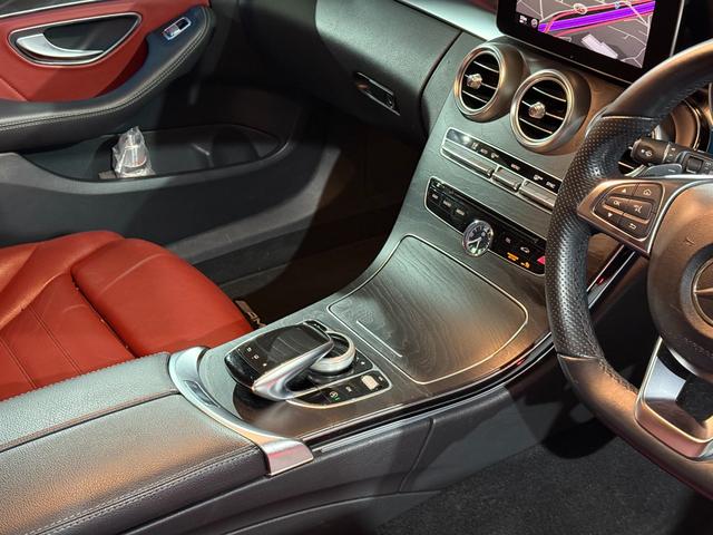 Cクラスステーションワゴン C200 ステーションワゴン スポーツ本革仕様 全国保証/パナメリカーナグリル/ブルメスター/赤革パワーシート/純正ナビ/フルセグ/Bluetooth/バックカメラ/ETC/パワーバックドア/クルコン/レーンキープ/クリアランスソナー/アンビエント(34枚目)
