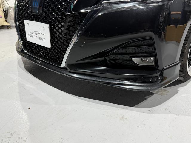 クラウンハイブリッド アスリートS 全国1年保証/後期型/AIMGAINエアロ/AME20インチAW/TEIN車高調/LEDライト/コンビハンドル/黒革調シートカバー/シートヒーター/Bluetooth/バックカメラ/レーダークルーズ(13枚目)