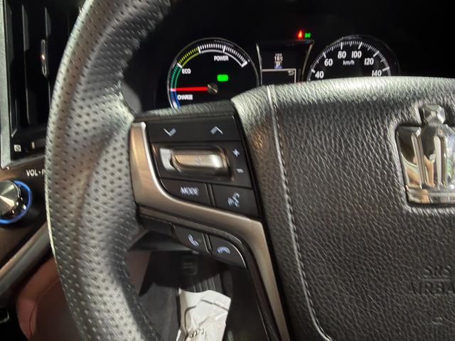 クラウンハイブリッド アスリートS 全国1年保証/後期型/AIMGAINエアロ/AME20インチAW/TEIN車高調/LEDライト/コンビハンドル/黒革調シートカバー/シートヒーター/Bluetooth/バックカメラ/レーダークルーズ(33枚目)