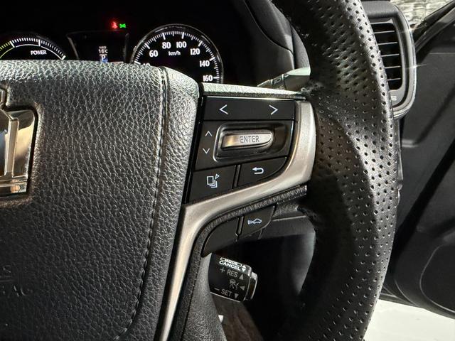 クラウンハイブリッド アスリートS 全国1年保証/後期型/AIMGAINエアロ/AME20インチAW/TEIN車高調/LEDライト/コンビハンドル/黒革調シートカバー/シートヒーター/Bluetooth/バックカメラ/レーダークルーズ(34枚目)