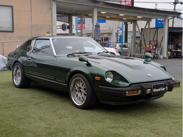 フェアレディZ S130 2by2 ツインターボ L28改 5MT 社外マフラー ブリッツ車高調 前後GTRブレンボ 社外シート 社外ディスクローター ブーストメーター インタークーラー オイルクーラー(3枚目)