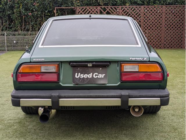 フェアレディZ S130 2by2 ツインターボ L28改 5MT 社外マフラー ブリッツ車高調 前後GTRブレンボ 社外シート 社外ディスクローター ブーストメーター インタークーラー オイルクーラー(6枚目)