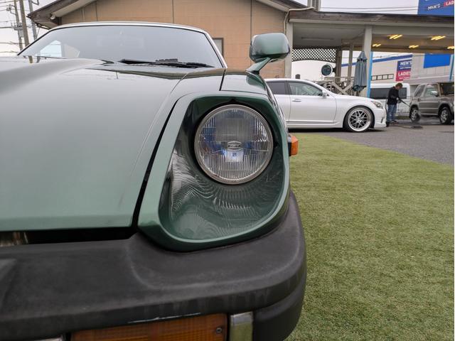フェアレディZ S130 2by2 ツインターボ L28改 5MT 社外マフラー ブリッツ車高調 前後GTRブレンボ 社外シート 社外ディスクローター ブーストメーター インタークーラー オイルクーラー(21枚目)