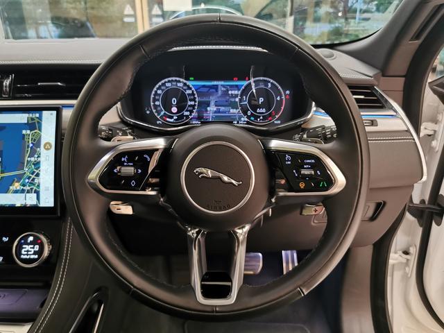 Fペイス R-ダイナミック SE P250 禁煙車 1オ-ナ- 黒革 SR シートH MERIDIAN 21インチAW プレミアムLEDヘッドライト ブラックエクステリアパック ワイヤレスデバイスチャージング ステアヒーター(27枚目)