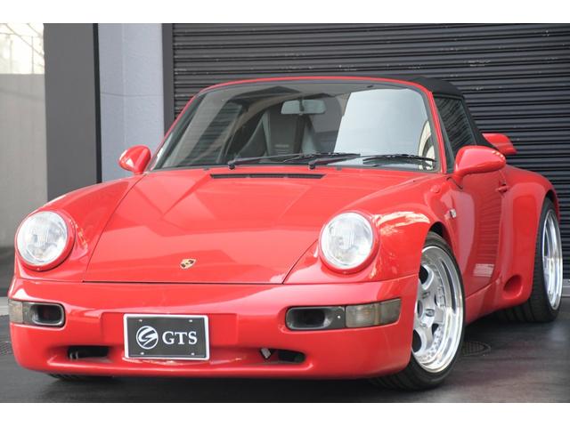 ９１１ ９１１カレラ２　カブリオレ　ディーラー車　左ハンドル　シュトロゼック仕様　ハーフレザー　ワーク１８ＡＷ　社外Ｒウイング　レカロシート　後期ドアミラー　ＲＵＦレンズ　エアロバンパー　社外シフトノブ　電動ＴＯＰ修理済　ＥＴＣ（46枚目）