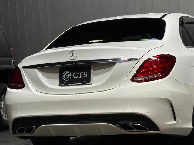 Cクラス C200アバンギャルド AMGライン ディーラー車 右ハンドル ブラックレザー AMGエアロ 純正ナビ フルセグ対応 社外18AW レッドキャリパー LEDライト ローダウン パワーシート シートヒーター アダプティブクルーズ ETC(17枚目)