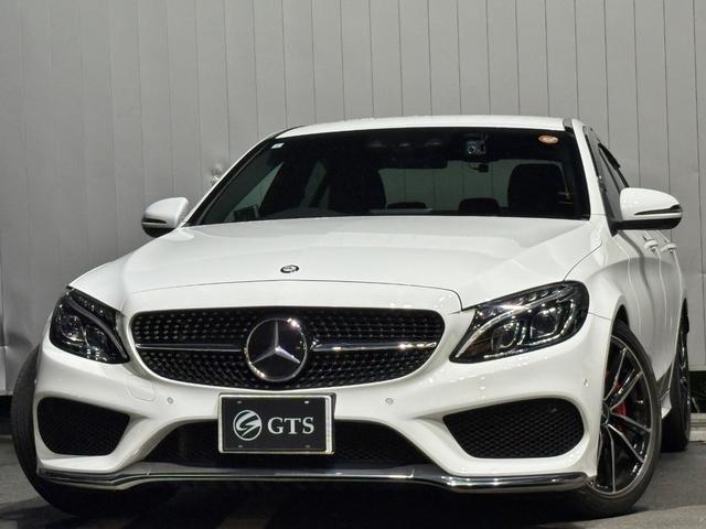 Cクラス C200アバンギャルド AMGライン ディーラー車 右ハンドル ブラックレザー AMGエアロ 純正ナビ フルセグ対応 社外18AW レッドキャリパー LEDライト ローダウン パワーシート シートヒーター アダプティブクルーズ ETC(20枚目)