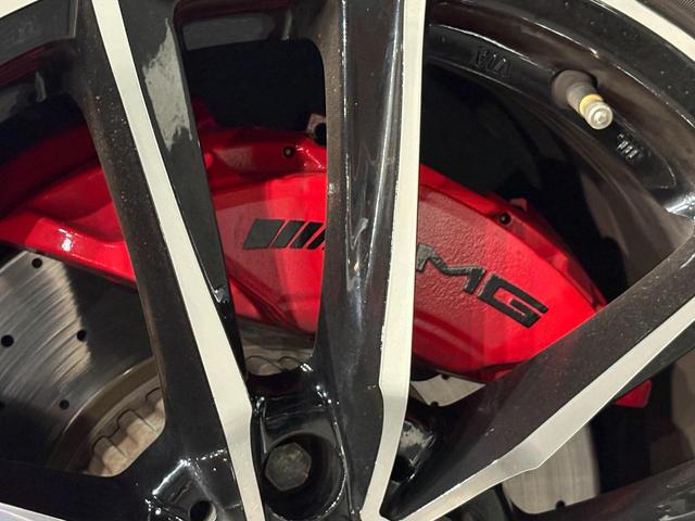 Cクラス C200アバンギャルド AMGライン ディーラー車 右ハンドル ブラックレザー AMGエアロ 純正ナビ フルセグ対応 社外18AW レッドキャリパー LEDライト ローダウン パワーシート シートヒーター アダプティブクルーズ ETC(34枚目)