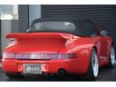 ９１１ ９１１カレラ２　カブリオレ　ディーラー車　左ハンドル　シュトロゼック仕様　ハーフレザー　ワーク１８ＡＷ　社外Ｒウイング　レカロシート　後期ドアミラー　ＲＵＦレンズ　エアロバンパー　社外シフトノブ　電動ＴＯＰ修理済　ＥＴＣ（2枚目）