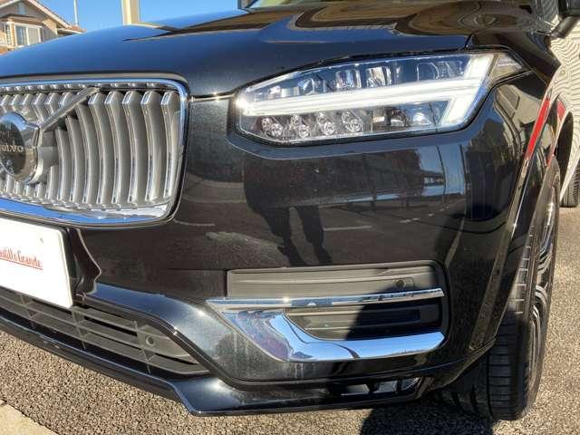 ＸＣ９０ アルティメット　Ｂ６　ＡＷＤ　アイシン製８速トルクコンバーターオートマチック／レーダークルーズコントロール／ミシュランパイロットスポーツＳＵＶ／純正アルミホイール／ＳＩＰＳ／サンルーフ／衝突軽減ブレーキ全周囲カメラ／定期点検記録簿（5枚目）