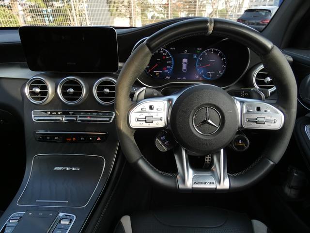 ＧＬＣ６３　Ｓ　４マチック＋クーペ　レザーＥＸＣ－ＰＫＧ　Ｖ８ツインターボ　後期型　パノラミックＳＲ　黒革　シートヒーター＆ベンチレーション　ＭＢＵＸナビ　カープレイ対応　Ｂｕｒｍｅｓｔｅｒ　全周カメラ＆ＰＴＳ　ＨＵＤ　ＲＳＰ　赤キャリパー　ＡＭＧ２１ＡＷ(10枚目)