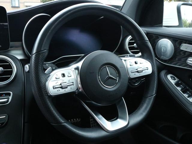 GLC GLC220d 4マチック AMGライン 後期型 パノラマR レザーEXC-PKG 黒革 シートヒーター&ベンチレーター MBUXナビ Burmester 全周カメラ&PTS HUD&RSP マルチビームLED コックピットD エアサス 純正19AW 禁煙(4枚目)
