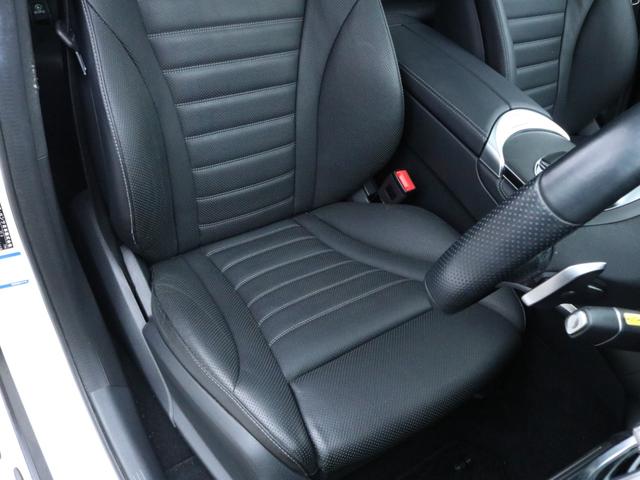 GLC GLC220d 4マチック AMGライン 後期型 パノラマR レザーEXC-PKG 黒革 シートヒーター&ベンチレーター MBUXナビ Burmester 全周カメラ&PTS HUD&RSP マルチビームLED コックピットD エアサス 純正19AW 禁煙(7枚目)