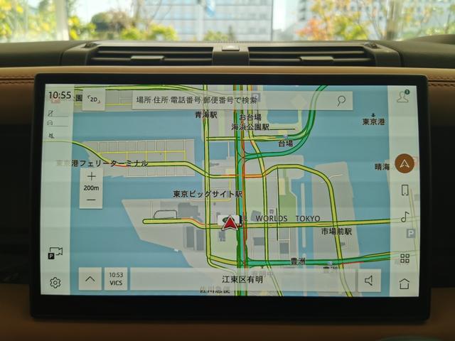 ディフェンダー １１０Ｖ８カルパチアンエディション　Ｐ５２５　１オーナー　茶革シート　サンルーフ　フロントシートヒーター＆クーラー　リアシートヒーター　ＭＥＲＩＤＩＡＮサラウンド　ヘッドアップディスプレイ　２２インチアルミホイール　ワイヤレスデバイスチャージング（37枚目）