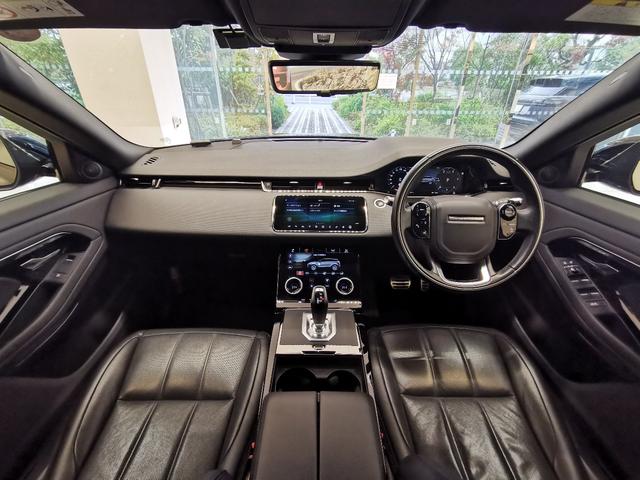 レンジローバーイヴォーク R-ダイナミック S 禁煙車 黒革 SR シートH 20AW 液晶メーター クリアサイトインテリアリアビューミラー パワーテールゲート ACC プレミアムLEDヘッドライト パドルシフト ブラインドスポットモニター(5枚目)