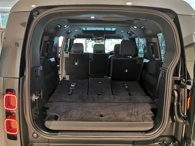 ディフェンダー 130X-ダイナミックSE D350 禁煙車 1オナ SR Aサス シートHC MERIDIAN リアシートH 20インチAW インタラクティブドライバーディスプレイ ワイヤレスデバイスチャージング クリアサイトインテリアリアビューミラー(26枚目)