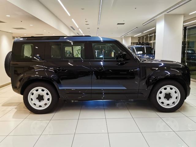 ディフェンダー カウンティエクステリアパックキュレテッドフォジャパン 禁煙車 1オナ 黒革 シートH エアサス 20インチ”スタイル9013” コールドクライメートパック タスマンブルーコントラストルーフ オールテレインタイヤ エアサスペンションパック(16枚目)