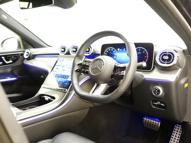Ｃクラスステーションワゴン Ｃ２２０　ｄ　ステーションワゴン　アバンギャルド　ＡＭＧライン　レザーエクスクルーシブパッケージ　ベーシックパッケージ　Ｂｌｕｅｔｏｏｔｈ接続　ＥＴＣ　ＬＥＤヘッドライト　ＴＶ　アイドリングストップ　クルーズコントロール　コネクテッド機能（19枚目）