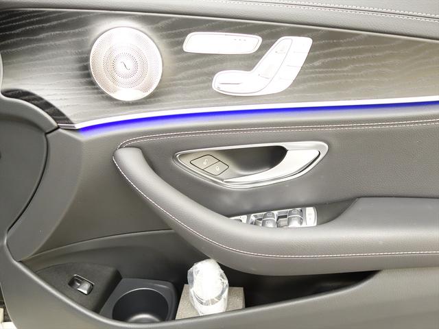 Ｅクラス Ｅ２００　スポーツ　ＡＭＧラインインテリアパッケージ　エクスクルーシブパッケージ　Ｂｌｕｅｔｏｏｔｈ接続　ＥＴＣ　ＬＥＤヘッドライト　ＴＶ　アイドリングストップ　クルーズコントロール　コネクテッド機能　サイドカメラ（20枚目）