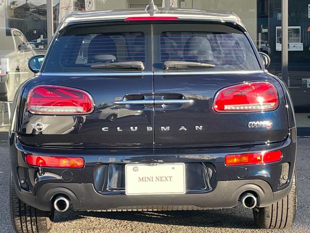 MINI クーパーS クラブマン 【正規認定中古車】【全国正規ディーラー保証付/2年・走行距離無制限】18AW LED コンフォートアクセス 社外TV 白革スポーツPシート バックカメラ インテリジェントセーフティ(8枚目)