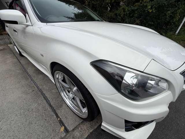 フーガ 370VIP IMPULエアロ/WorkグノーシスGR3-SR21inch/Blitz車高調/革/Bluetooth/デジタルインナーミラー/エアシート/マフラー(23枚目)