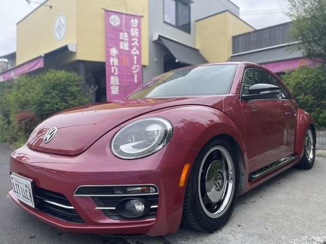 ザ・ビートル ハッシュタグピンクビートル 車高調/USマーカー/TV/ナビ/300限定車(4枚目)