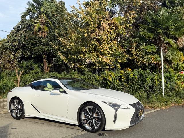 ＬＣ ＬＣ５００　Ｌパッケージ　ＴＲＤエアロ／白革＋Ｄブルー×オレンジアクセント内装／ガラスルーフ／ＯＰ２１アルミ／マークレビンソン／Ｅｘｃｅｌｌｅｎｔ　Ｃｌｅａｎ♪（44枚目）