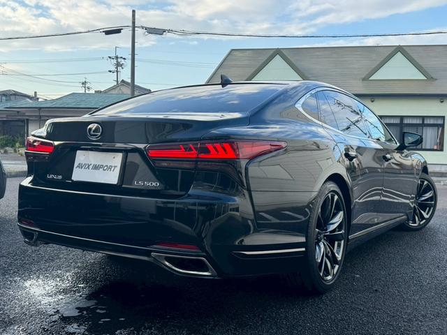ＬＳ ＬＳ５００　Ｆスポーツ　後期　ＳＲ　マクレビ　赤黒革　ＬＳＳ＋　ＡＣＣ　ＨＵＤ　ナビ　ＴＶ　全周カメ　ＢＴ　ＣａｒＰｌａｙ　ステアリング＆シートヒーター　ベンチレーター　デジタルインナーミラー　三眼ＬＥＤ　２０ＡＷ　禁煙（2枚目）