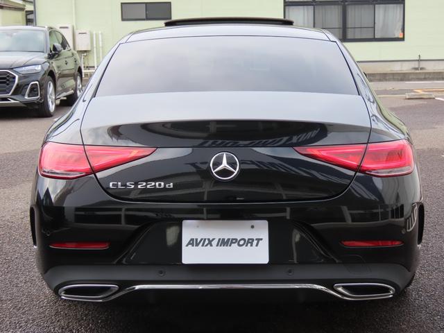 ＣＬＳクラス ＣＬＳ２２０ｄ　スポーツ　エクスクルーシブパッケージ　ＳＲ　赤×黒革　シートヒーター＆ベンチレーター　レーダーセーフＰ　ＡＣＣ　ブルメスター　純正ナビ　ＴＶ　全周カメラ　ＰＴＳ　ＨＵＤ　パワートランク　ＬＥＤライト　エアサス　１９ＡＷ（4枚目）