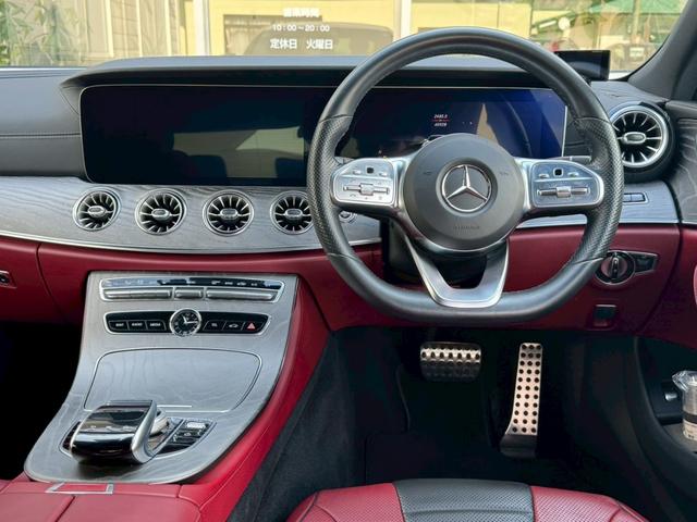 ＣＬＳクラス ＣＬＳ２２０ｄ　スポーツ　エクスクルーシブパッケージ　ＳＲ　赤×黒革　シートヒーター＆ベンチレーター　レーダーセーフＰ　ＡＣＣ　ブルメスター　純正ナビ　ＴＶ　全周カメラ　ＰＴＳ　ＨＵＤ　パワートランク　ＬＥＤライト　エアサス　１９ＡＷ（10枚目）