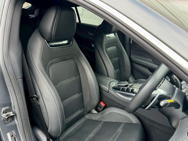 GT 4ドアクーペ 43 4マチック+ ライドコントロール+パッケージ AMGライドコントロール+PKG NEWステアリング SR 黒革 パワーシート&シートヒーター&ベンチレーター レーダーセーフP ACC HUD ナビ/TV/全周カメラ AMG20AW 禁煙 1オナ(32枚目)